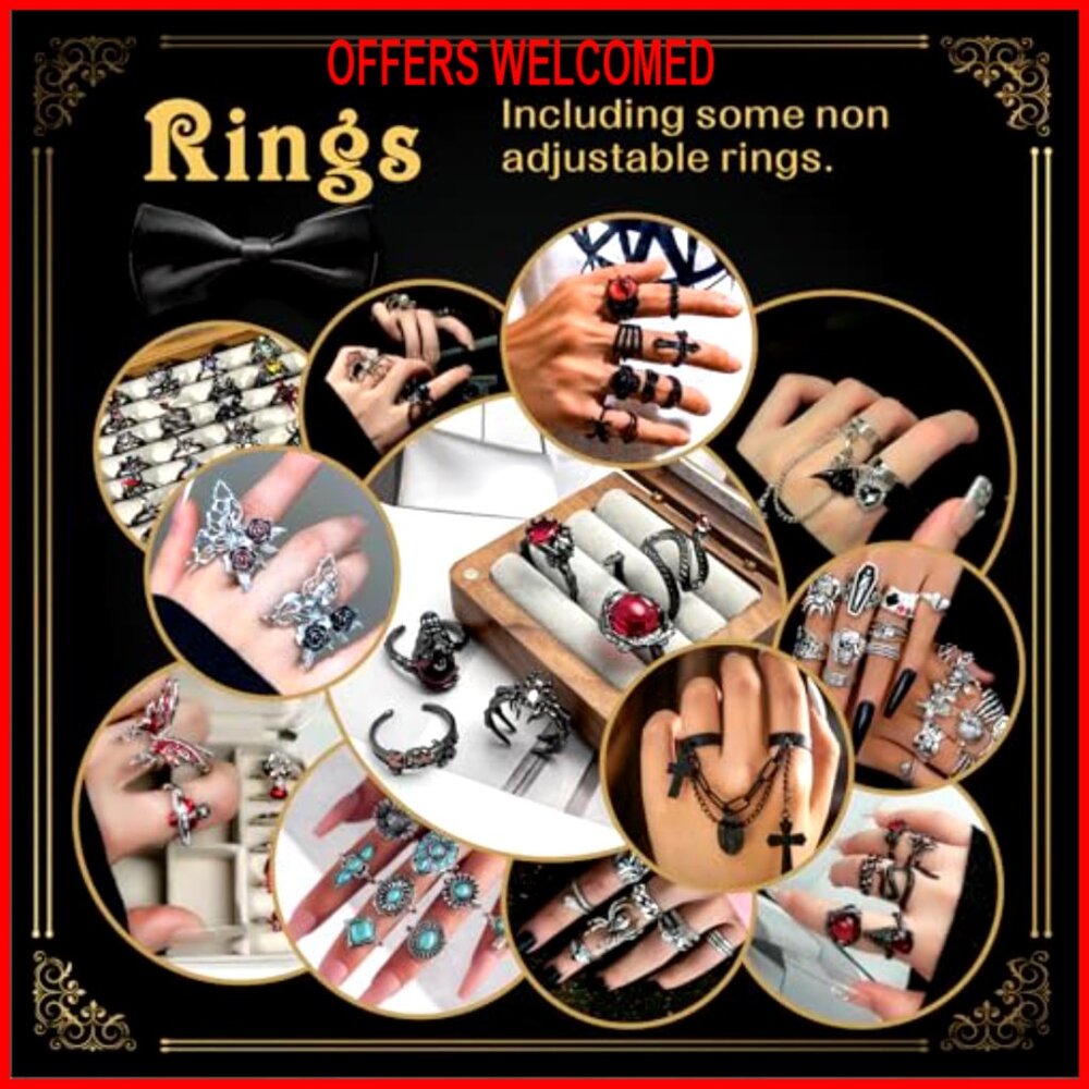 Mystery Jewelry Jar Bundle - 40-45 Piece Alloy Jewelry Set - Picture 5 of 7